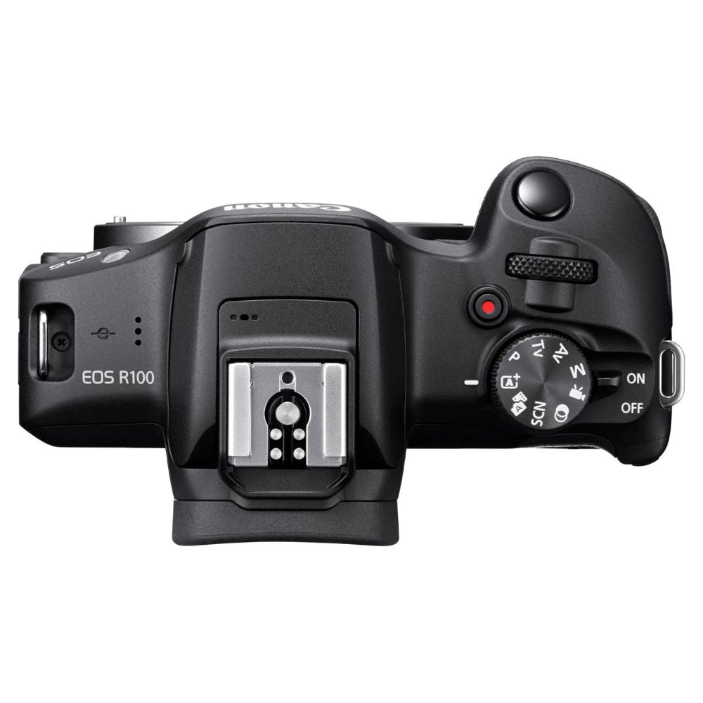 Canon EOS R100 Twin Lens Kit - RF-S 18-45mm & 55-210mm Mirrorless Camera