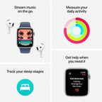 Apple Watch SE 2nd Gen GPS 44mm Midnight - Excellent - Refurbished