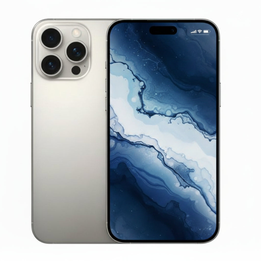 Apple iPhone 16 Pro Max - 256GB, 512GB, 1TB- Black, White, Natural & Desert Titanium- Acceptable - Refurbished