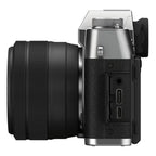 Fujifilm X-T30 II Mirrorless Camera Kit with XC 15-45mm Lens (Silver Body, Black Lens) | 26.1MP APS-C | 4K Video Fuji Film