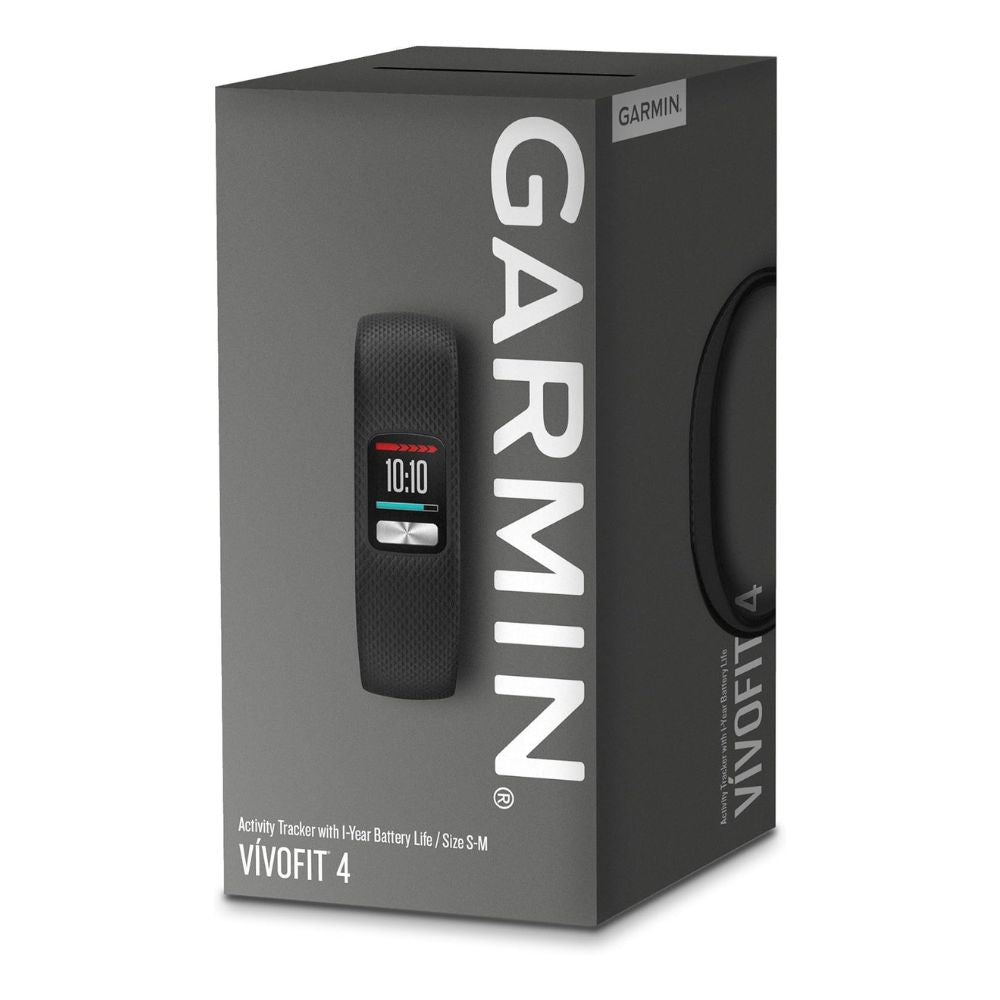 Garmin Vivofit 4 Activity Tracker - Black - Pristine - Refurbished