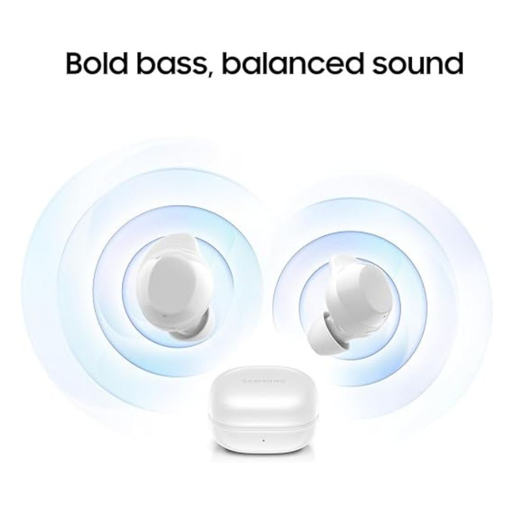 Samsung Galaxy Buds Core SM-R410 (2025) Bluetooth 5.4 ANC Wireless Earbuds – 35h Battery, Black & White - Pristine - Refurbished SAMSUNG