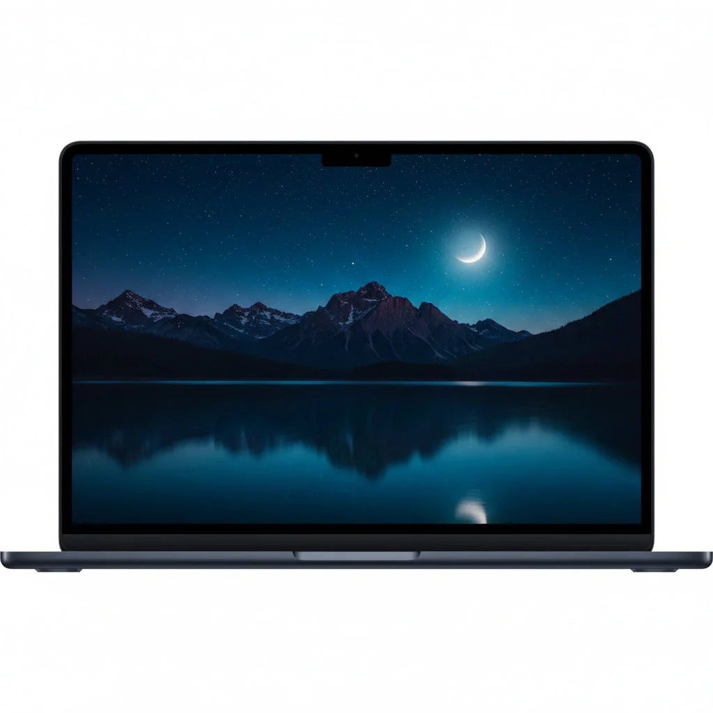 Apple MacBook Air 15-inch (2022) M2 10-core GPU - 8GB 16GB 24GB RAM - 256GB 512GB 1TB 2TB SSD - Midnight, Starlight, Silver, Space Grey - Acceptable - Refurbished APPLE
