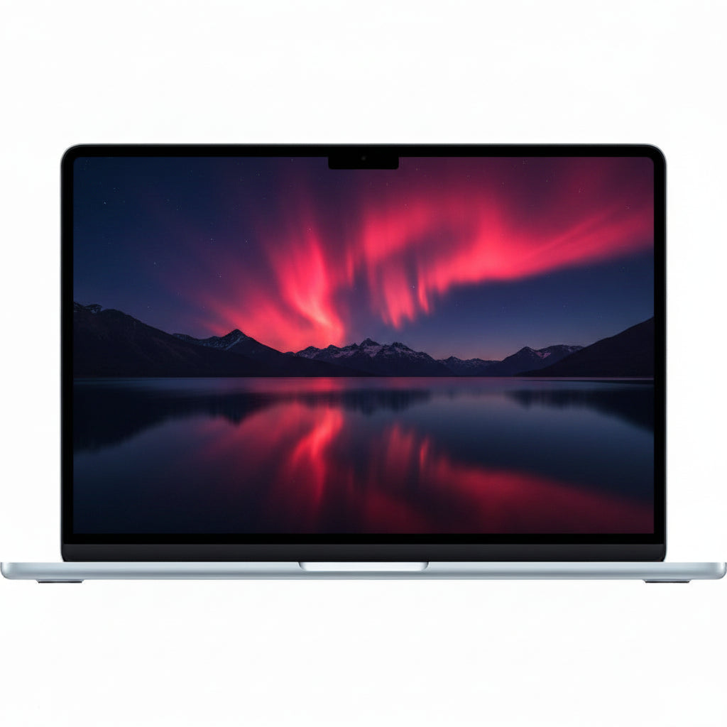 Apple MacBook Air 15-inch (2022) M2 10-core GPU - 8GB 16GB 24GB RAM - 256GB 512GB 1TB 2TB SSD - Midnight, Starlight, Silver, Space Grey - Acceptable - Refurbished APPLE
