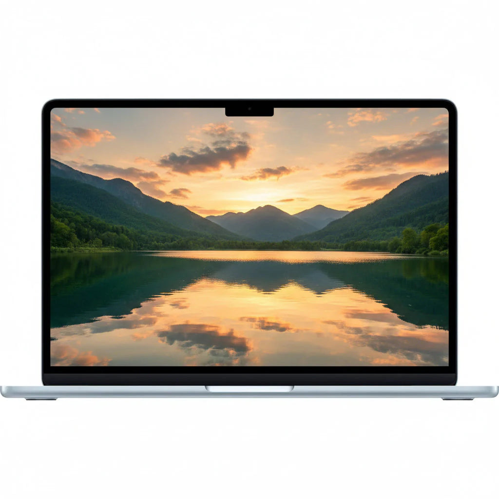 Apple MacBook Air 15-inch (2022) M2 10-core GPU - 8GB 16GB 24GB RAM - 256GB 512GB 1TB 2TB SSD - Midnight, Starlight, Silver, Space Grey - Acceptable - Refurbished APPLE