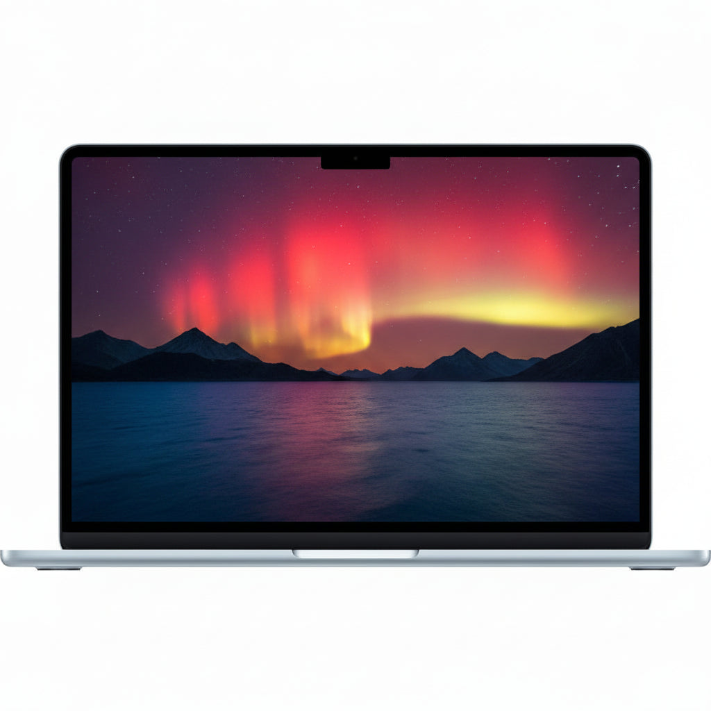 Apple MacBook Air 15-inch (2022) M2 10-core GPU - 8GB 16GB 24GB RAM - 256GB 512GB 1TB 2TB SSD - Midnight, Starlight, Silver, Space Grey - Acceptable - Refurbished APPLE