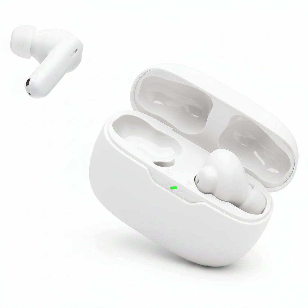 JBL Wave Beam2 TWS Earbuds - True Wireless Bluetooth Earbuds - White - Pristine - Refurbished JBL