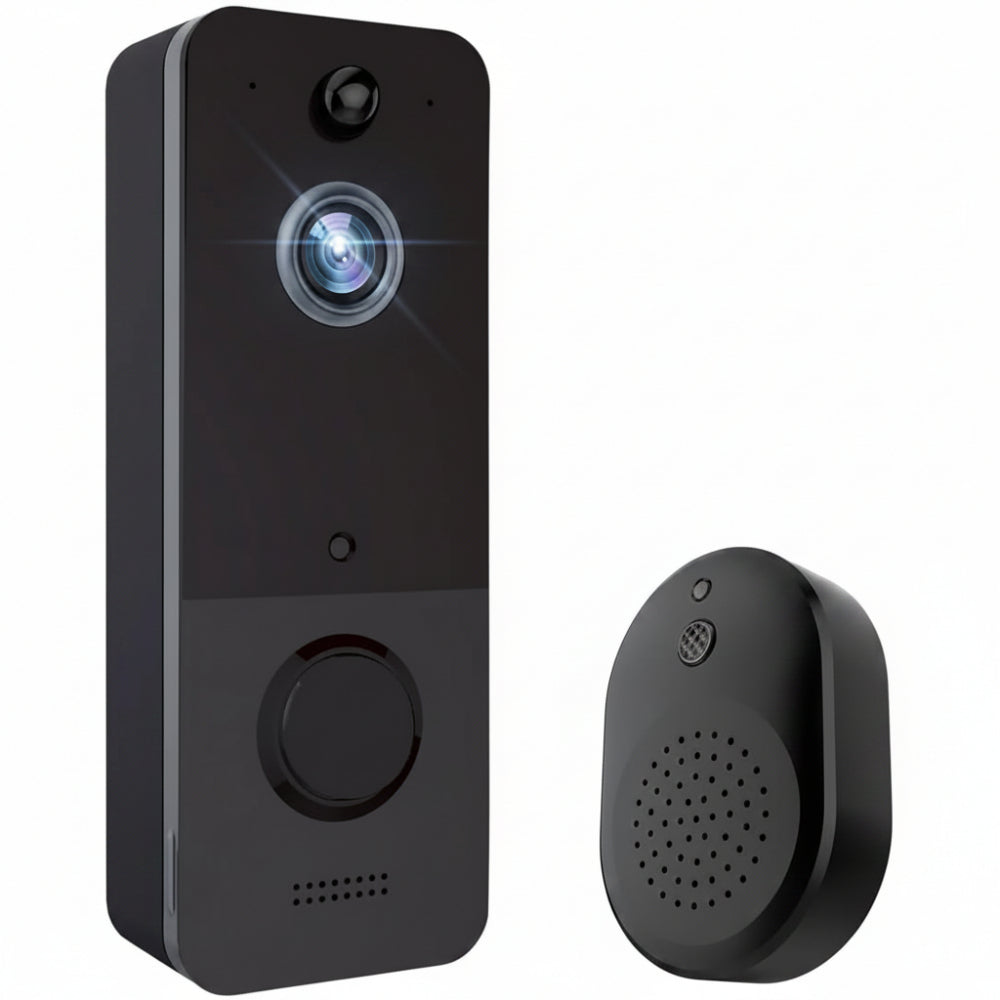 Smart WiFi Video Doorbell - Motion Sensor - Two-Way Audio - Remote Phone Access - Home Security Camera Tristar Online