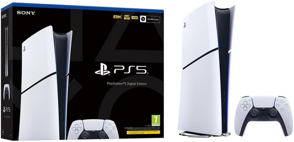 PlayStation 5 Digital Edition Slim (AU Version) - Pristine - Refurbished (Copy) SONY