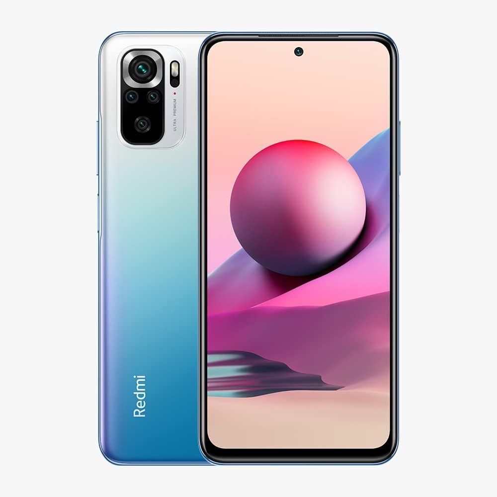 Xiaomi Redmi Note 10S 4G Smartphone (6GB/128GB, Ocean Blue) - Brand New