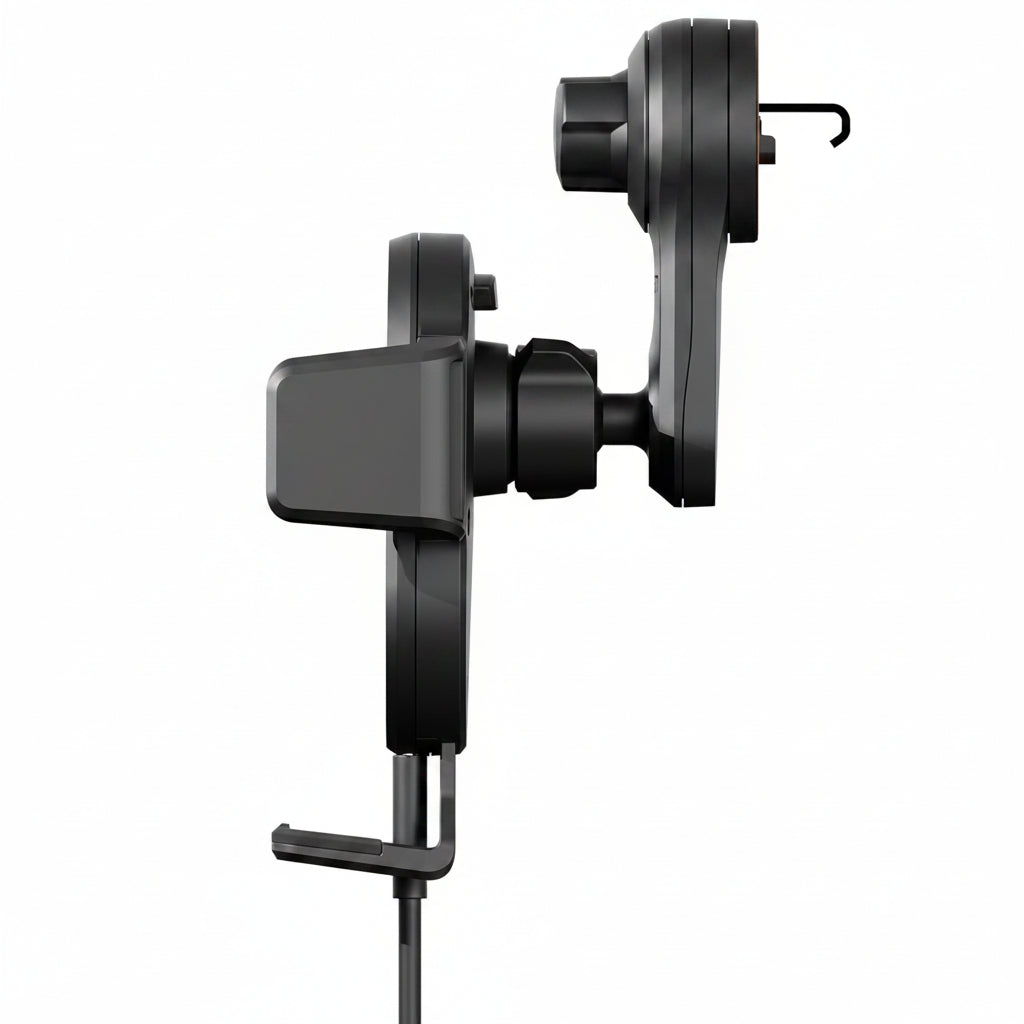 Cygnett EasyMount Universal Car Wireless Charger - Black - Fast Qi Charging Car Mount - Excellent - Refurbished Cygnett