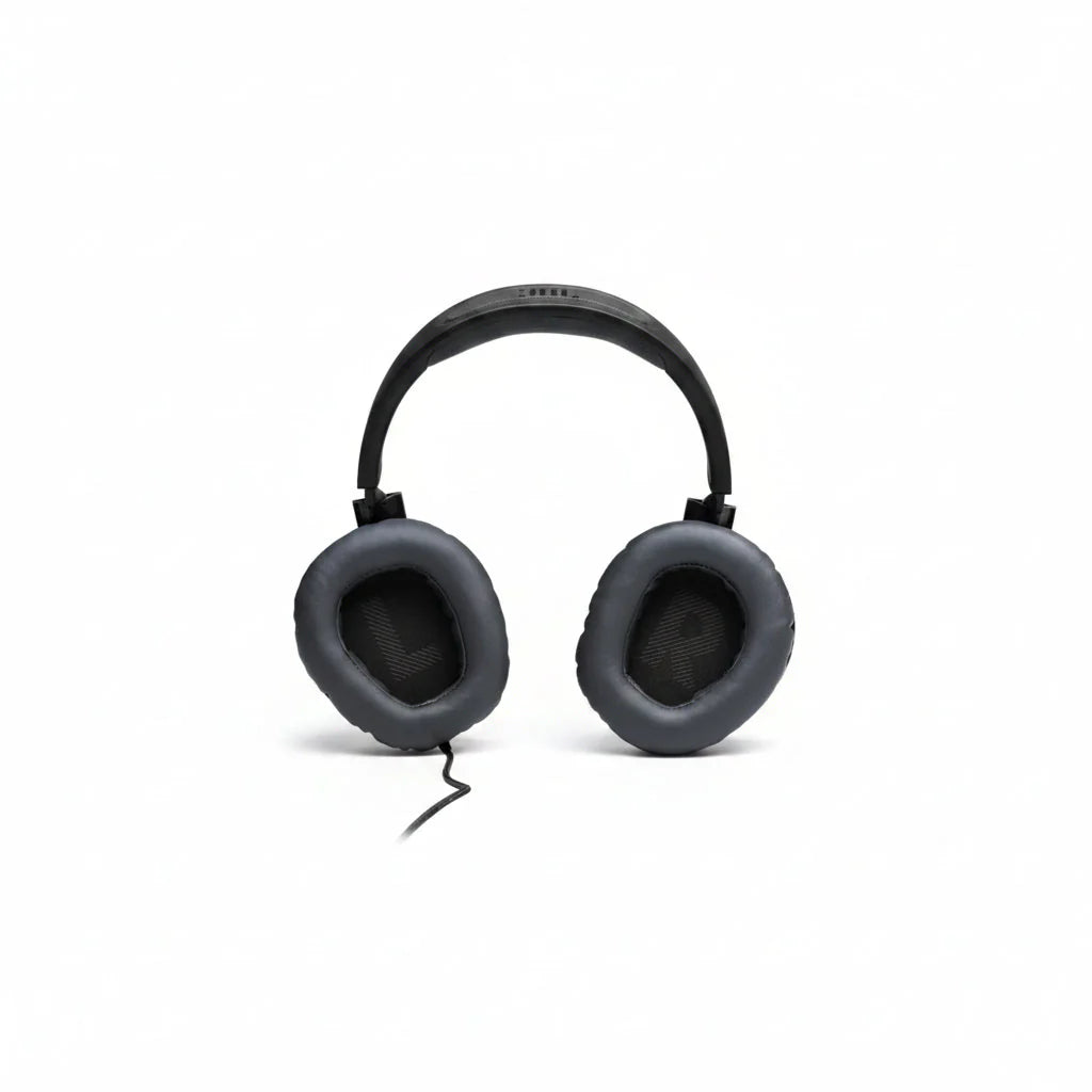 JBL Free WFH Wired Over-Ear Headset Black - Noise-Cancelling Mic Headphones