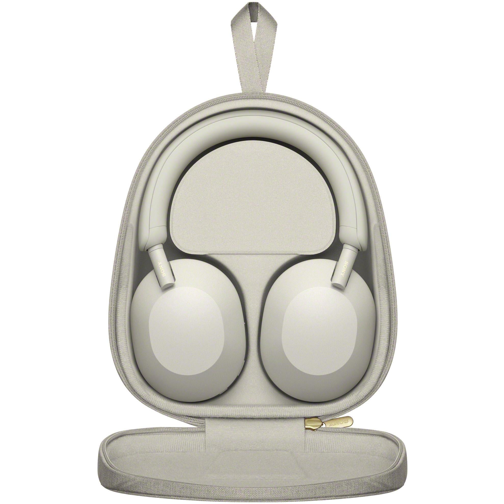 Sony WH-1000XM5 Noise Cancelling Wireless Headphones with Alexa Voice Control - Silver (Opened Never Used) Sony
