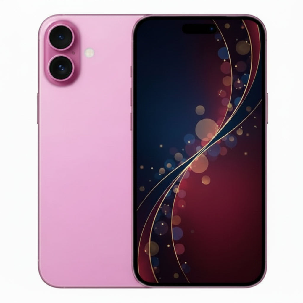 Apple iPhone 16 Plus - 128GB, 256GB, 512GB- Black, White, Pink, Teal & Ultramarine - Acceptable - Refurbished