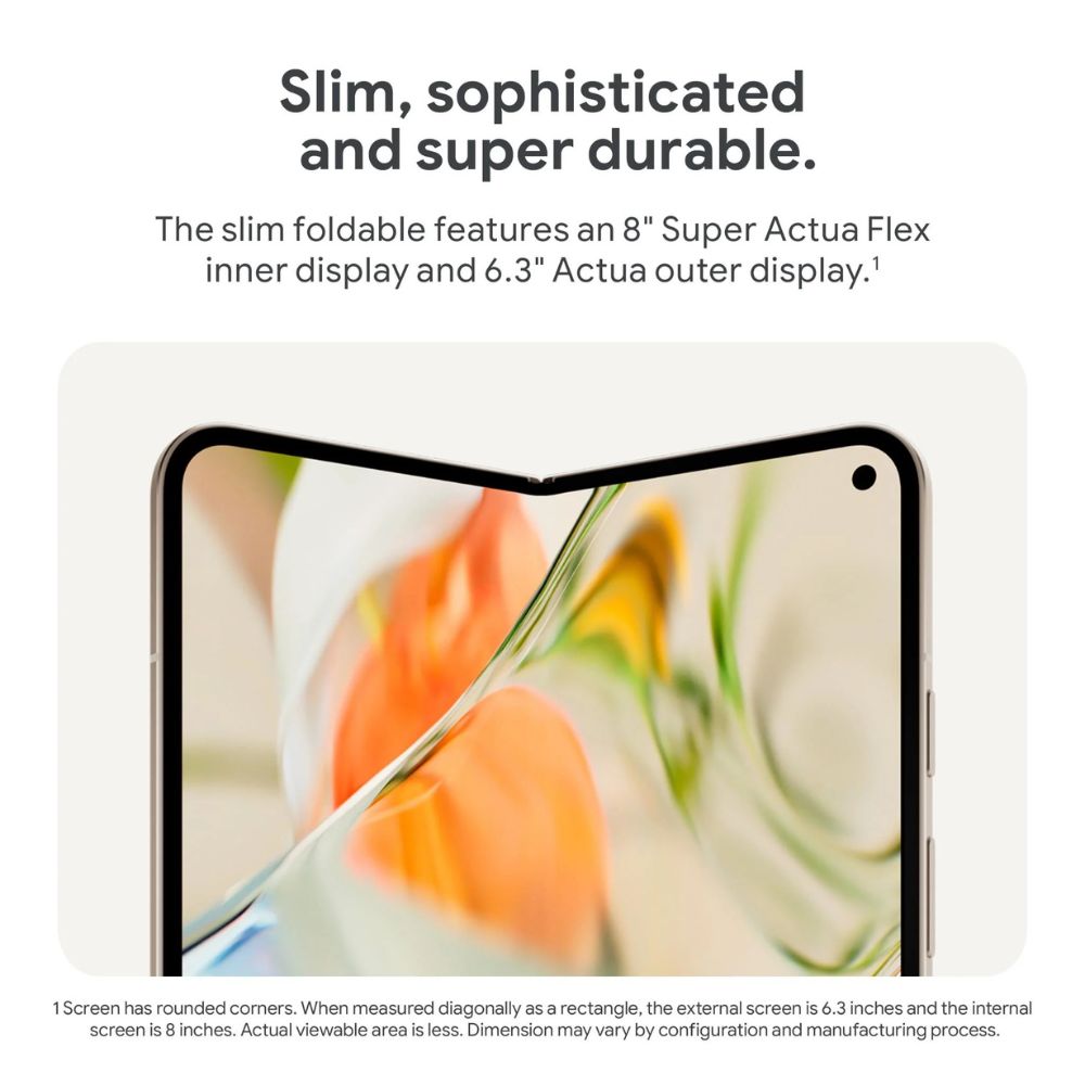 Google Pixel 9 Pro Fold - 256GB - Porcelain Google