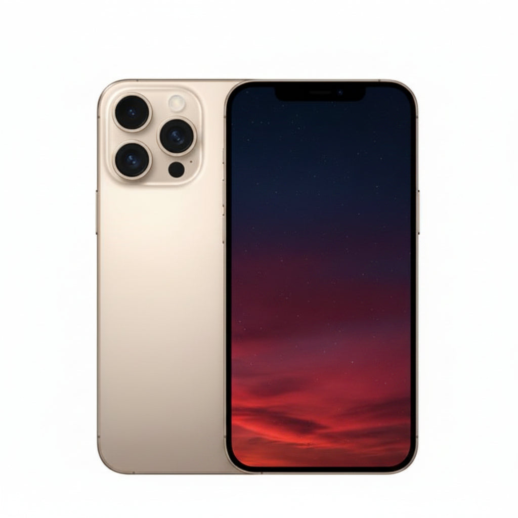 Apple iPhone 16 Pro Max - 256GB / 512GB / 1TB - Black, White, Natural & Desert Titanium - Excellent - Refurbished