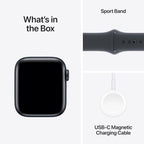 Apple Watch SE, 2nd Gen - 40mm, Midnight Aluminum Case, GPS, A2722 - Pristine Refurbished Apple
