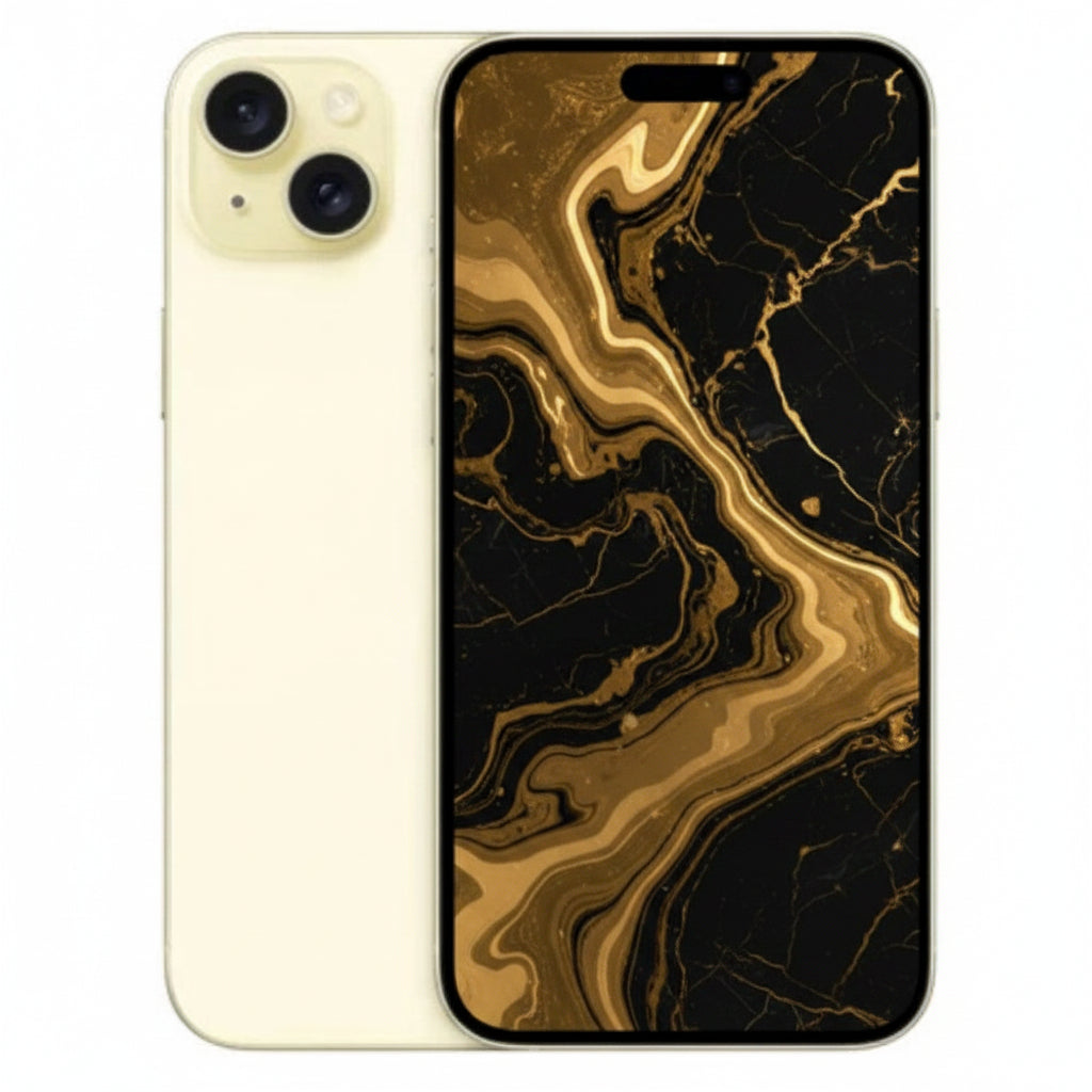 Apple iPhone 15 - 128GB / 256GB / 512GB - Pink, Yellow, Blue, Green & Black Apple