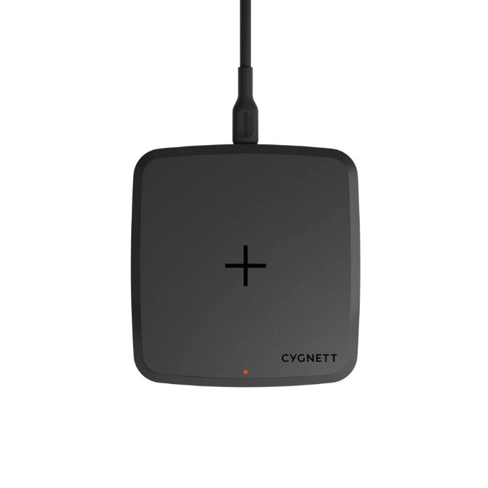 Cygnett ChargeBase 15W Wireless Charger - Black Cygnett
