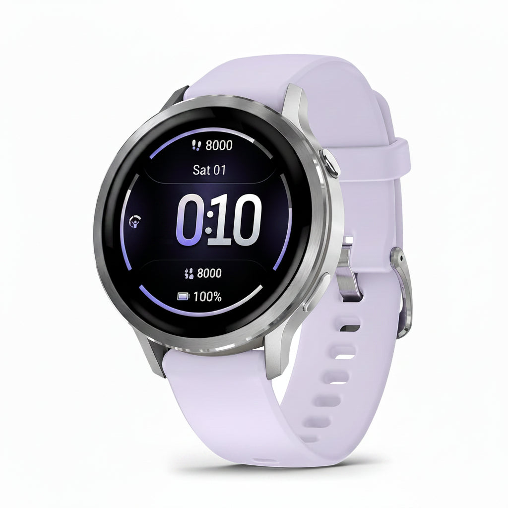 Garmin Venu 4 41mm GPS Smartwatch - Slate and Black, Lunar Gold Bone, Lunar Gold and Light Sand, Periwinkle, Silver Gray, Black and Brown, Citron, Slate