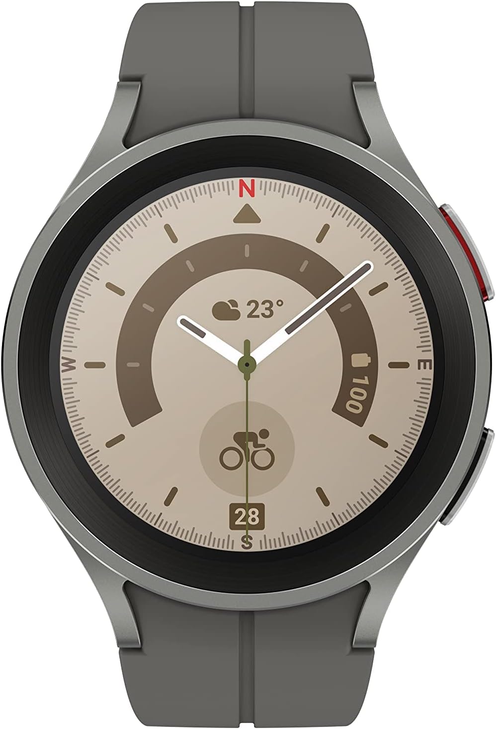 Samsung Galaxy Watch5 Pro LTE 45mm – Grey Titanium (SM-R925) - Pristine - Refurbished (Copy) Samsung