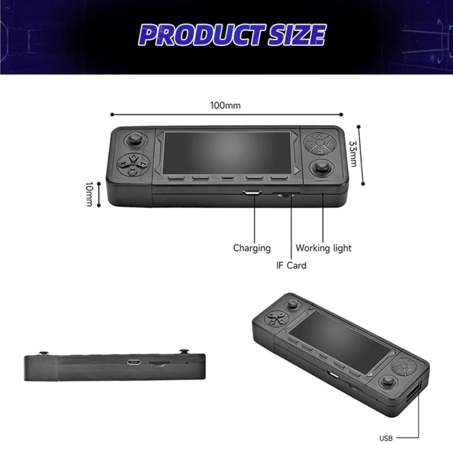 TRISTAR ONLINE X9-Pro Retro Gaming 2.4G Wireless Controller Pristine - Refurbished