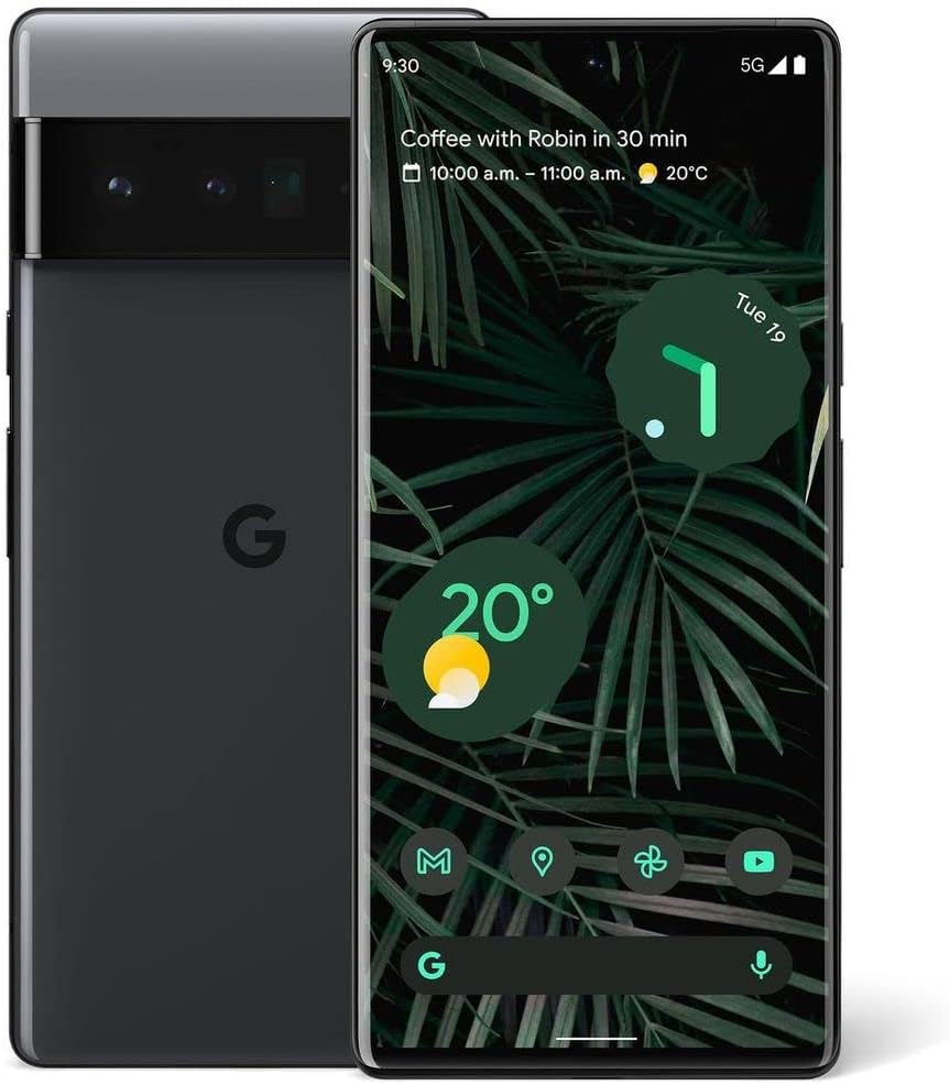 Google Pixel 6 Stormy Black 256GB - (AU Version) – Refurbished