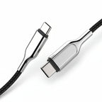 Cygnett USB-C to USB-C Cable Armoured Black- Pristine- Refurbished Cygnett