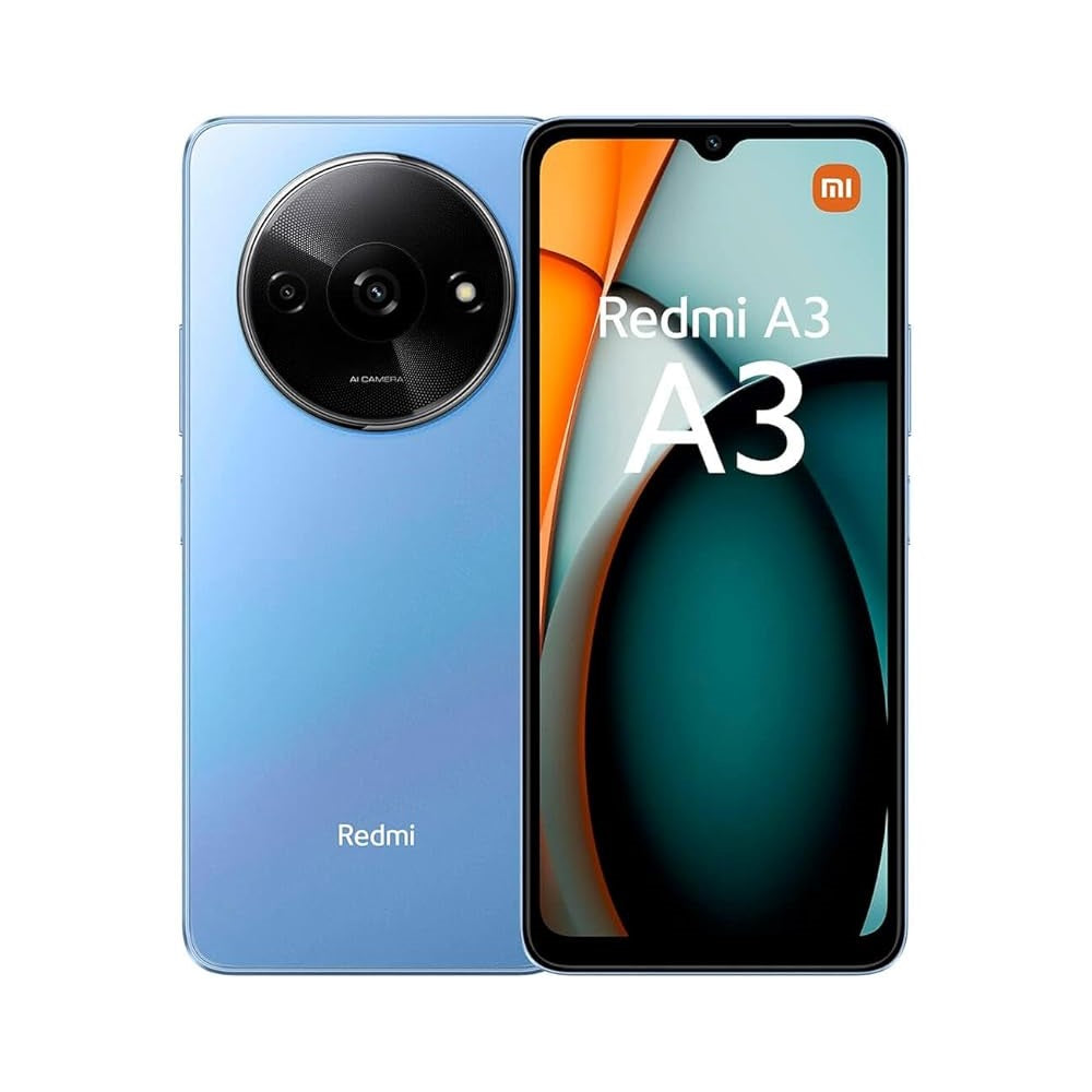 Xiaomi Redmi A3 4G Smartphone (4GB/128GB, Star Blue) - Brand New