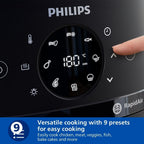 Philips 2000 Series Air Fryer 6.2L – 1700W, RapidAir Tech, Digital Touchscreen Black - (AU Version)