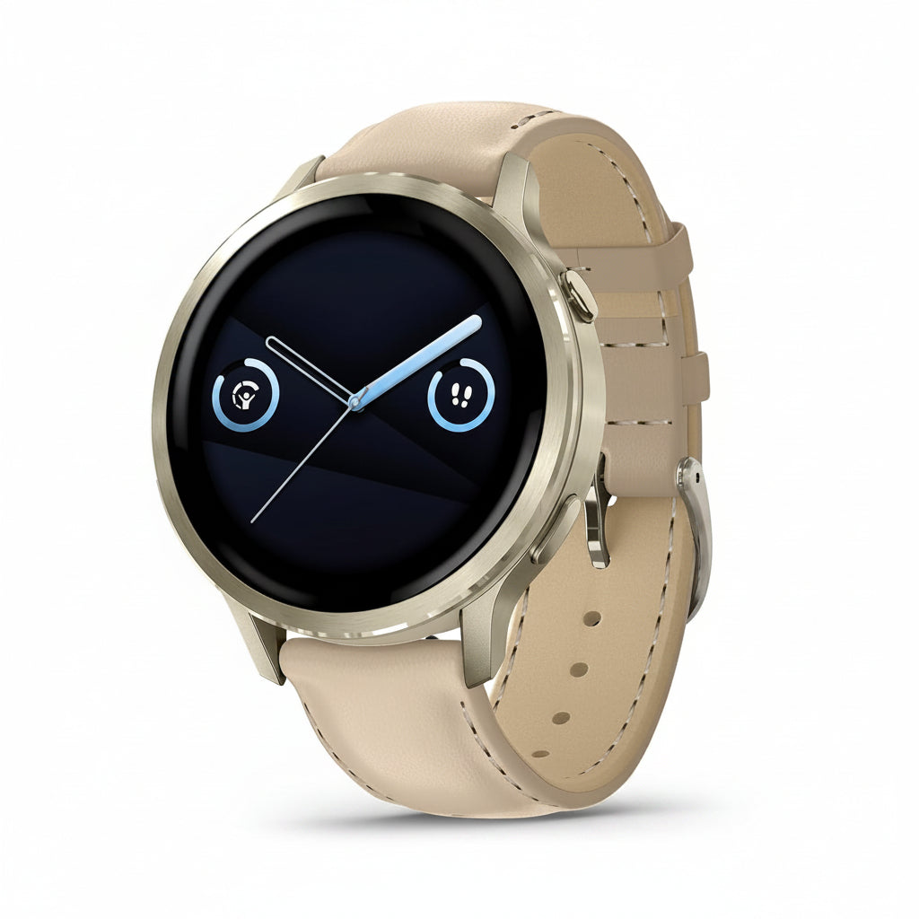 Garmin Venu 4 41mm GPS Smartwatch - Slate and Black, Lunar Gold Bone, Lunar Gold and Light Sand, Periwinkle, Silver Gray, Black and Brown, Citron, Slate