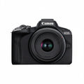 Canon EOS R50 Mirrorless Camera Kit with RF-S 18-45mm & RF-S 55-210mm Lenses Black – 24.2MP 4K Creator Camera