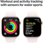 Apple Watch Series 10 42mm Rose Gold Aluminium Case GPS Cellular Sport Band - AU Version
