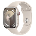 Apple Watch Series 9 45mm Starlight Aluminium Case GPS + Cellular (M/L)