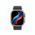 Apple Watch Ultra 2 49mm Natural Titanium Case GPS + Cellular Ocean Band (Navy) Apple