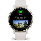 Garmin Vivoactive 5 Smart Watch - Cream Gold with Ivory case - Pristine - Refurbished Garmin