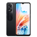 OPPO A18 (Dual Sim, 128GB/4GB, 6.56") – Glowing Black Smartphone (AU Version) - Refurbished