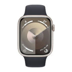 Apple Watch Series 9 41mm, 45mm GPS + Cellular Aluminium Case - Starlight, Silver, Midnight, Red, Pink, Graphite, Gold with Generic Band Smartwatch apple