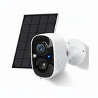 1080P HD Outdoor Solar WiFi Security Camera with Night Vision, Motion Detection & Two-Way Audio Generic