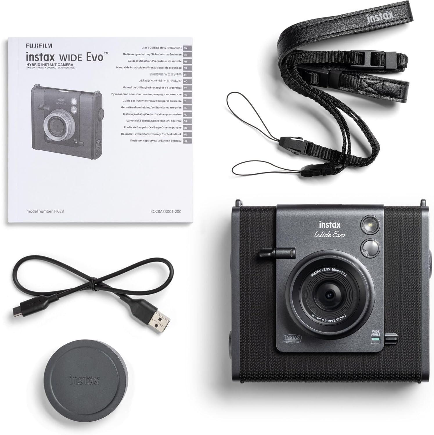 Fujifilm Instax Wide Evo Instant Film Camera Fujifilm