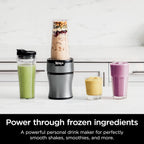 Powerful Ninja Nutri-Blender Plus 900W Personal Blender for Smoothies, Shakes & Ice Crushing Black - (AU Version)