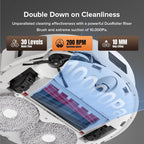 Roborock Qrevo Master Robotic Vacuum Cleaner with Multifunctional Dock - White - Excellent Refurbished Roborock