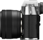 Fujifilm X-T50 Silver Mirrorless Camera Body – High-Resolution Sensor Fujifilm
