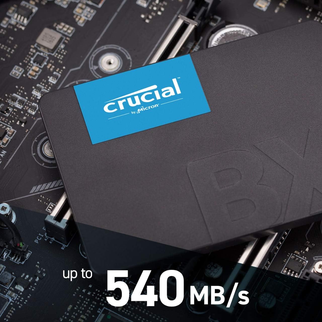 Crucial BX500 1TB 2.5-inch SSD CT1000BX500SSD1 - Black