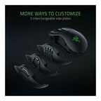 Razer Naga Trinity Gaming Mouse - Black ( Open Never Used) Razer