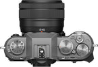 Fujifilm X-T50 Silver Mirrorless Camera Body – High-Resolution Sensor Fujifilm