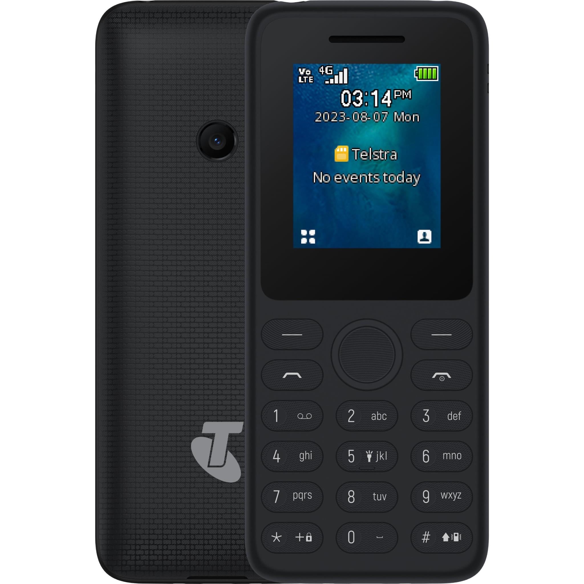 Telstra Prepaid T-Lite 4G 128MB Black (AU Version) - Good – Refurbished Telstra