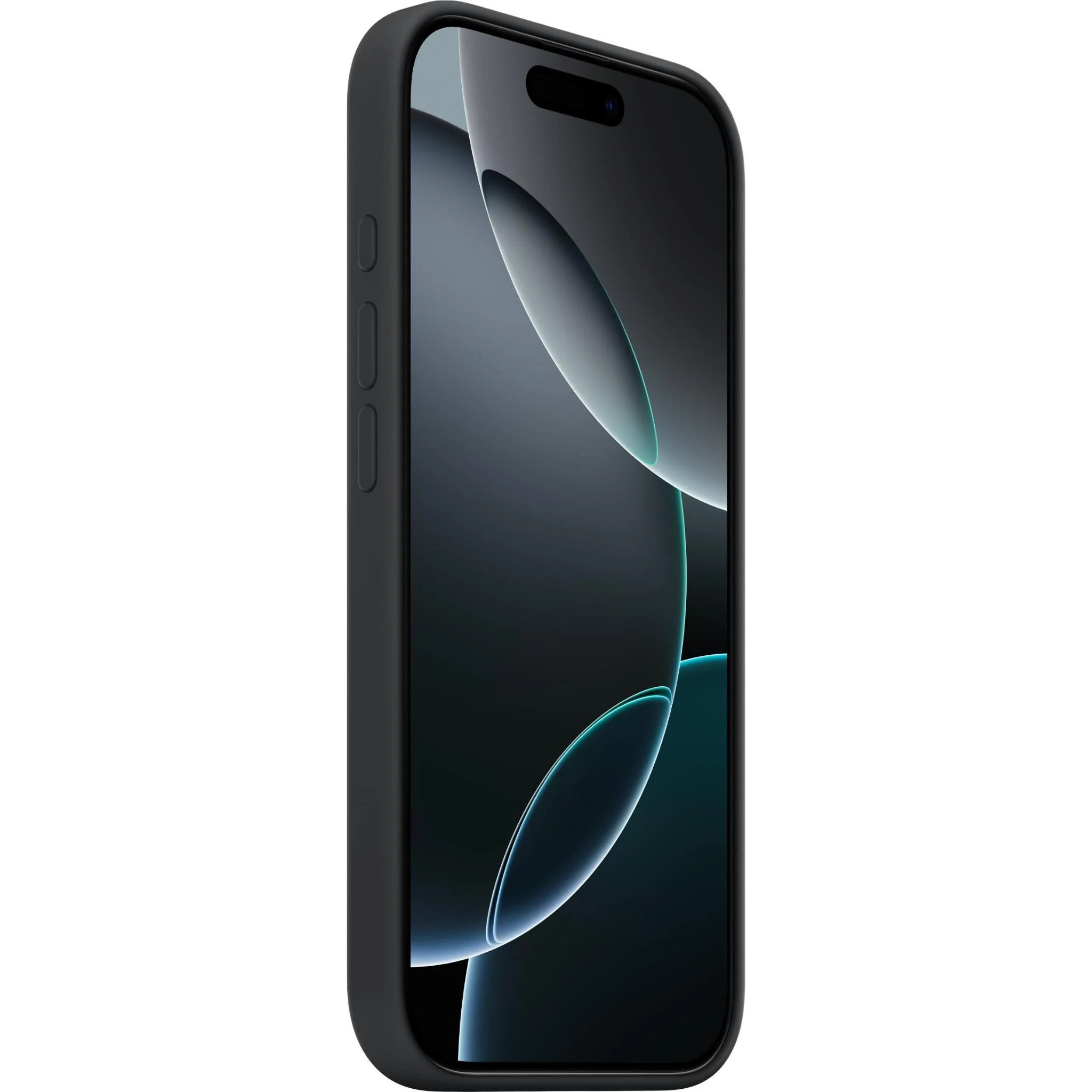 Apple iPhone 16 Silicone Case with Mag Safe - Black