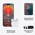 Apple AirPods 4 with Active Noise Cancellation Excellent - Refurbished Apple