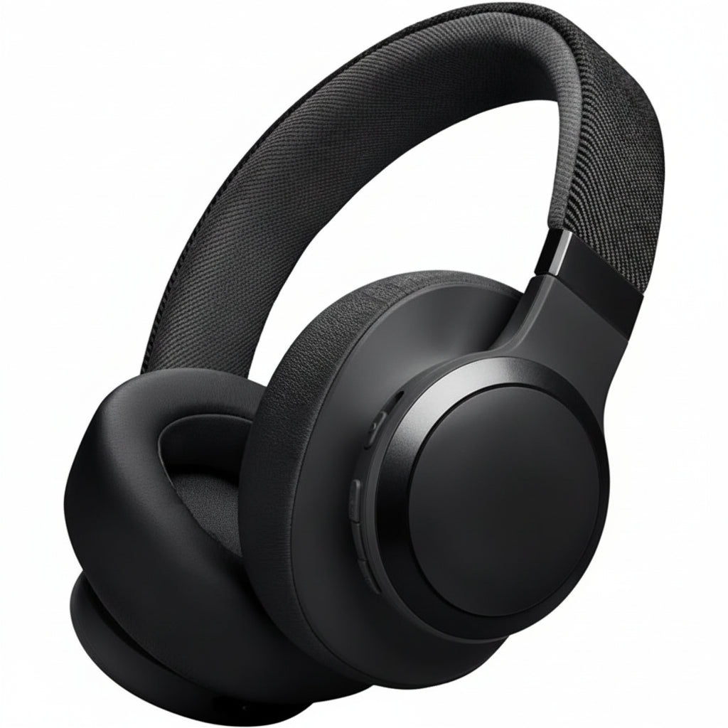 JBL Live 770NC Bluetooth Noise Cancelling Headphones - Black - Pristine - Refurbished